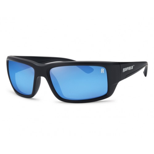Akiniai Rapala AmberJack Matte Black Blue Mirror