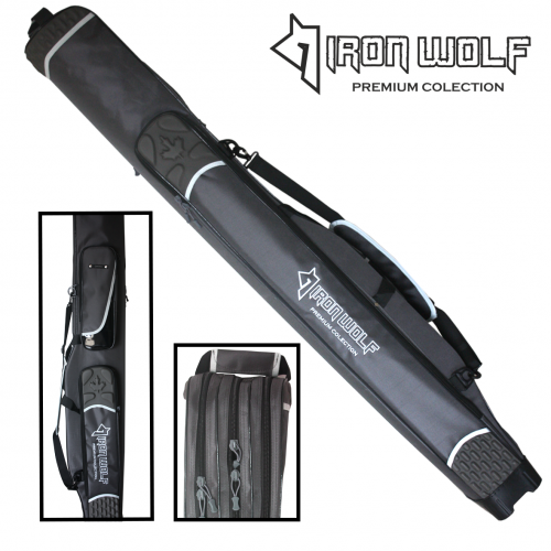Iron Wolf pusiau kietas dėklas meškerėms 150cm