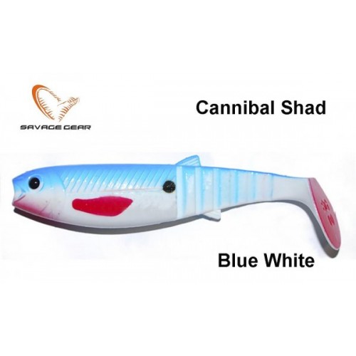 Guminukai Savage Gear SG LB Cannibal 10cm 9g Blue White