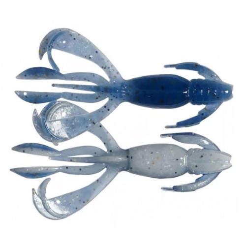 Keitech Crazy Flapper 2inch LT44T Blue Ice Shad 8vnt