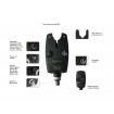 Signalizatorius Carp Spirit 3xHD3 Bite Alarm + 1xHDR3 Receiver