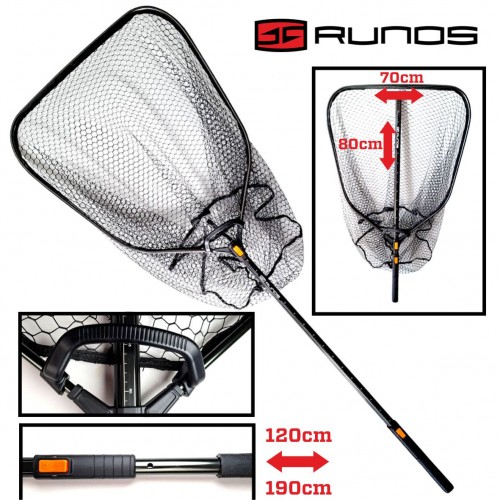 Graibštas RUNOS BIG GAME-LIVE SONAR.,70x80ccm.,120x190cm