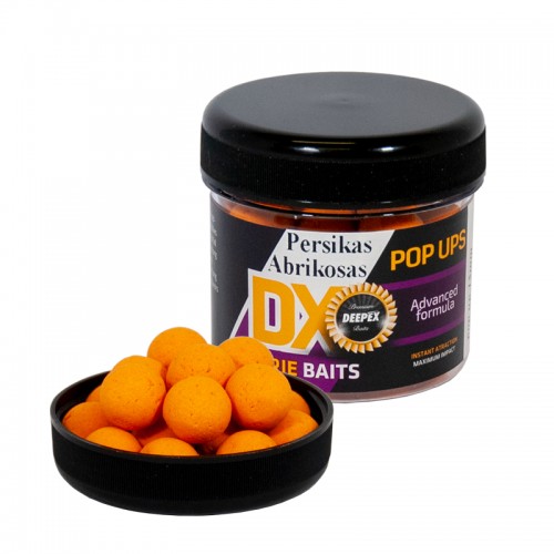 Deepex POP UP 15mm Peach - Apricot (Persikas - abrikosas)