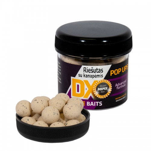 Deepex POP UP 15mm Riešutas su kanapėmis