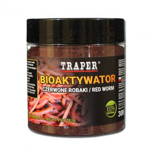 Traper Bioaktywator Czerwone Robaki 300g