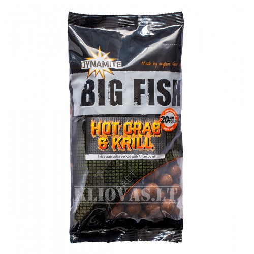 Dynamite Baits Big Fish Hot Crab and Krill 20mm 1kg