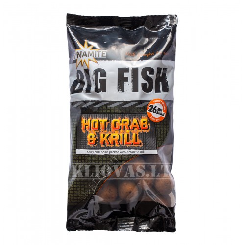 Dynamite Baits Big Fish Hot Crab and Krill 26mm 1kg