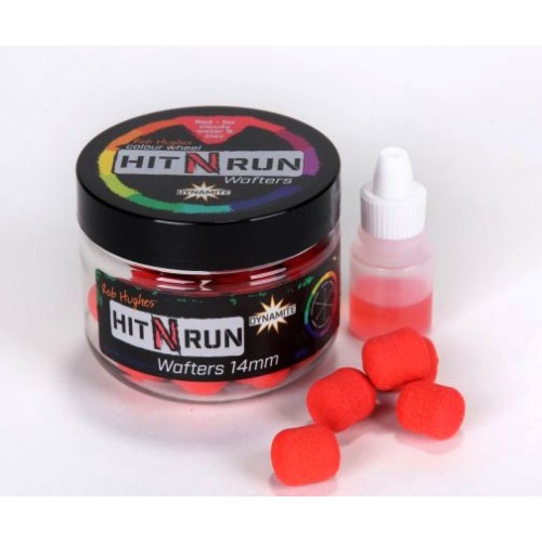 Dynamite Baits Wafters HIT N RUN 14mm Red