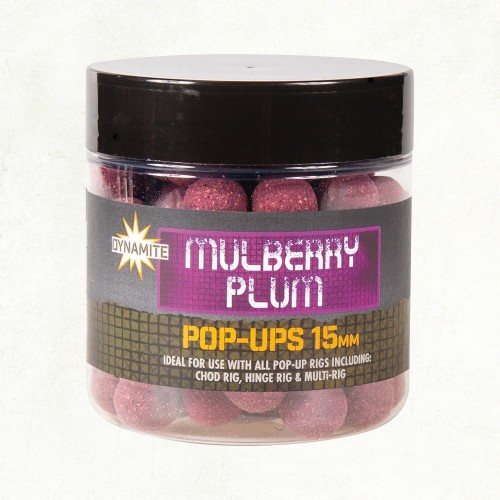 Dynamite Baits Pop-Ups Mulberry Plum 15mm