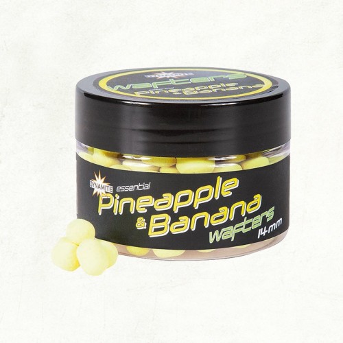 Dynamite Baits Wafters Fluro Pineapple and Banana 14mm
