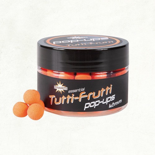 Dynamite Baits Fluro Pop-Ups Tutti-Frutti 12mm